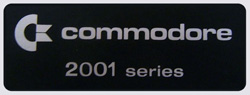 commodore pet 2001 logo